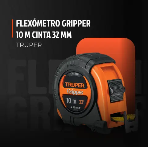 Wincha Gripper 10 m Truper 14582